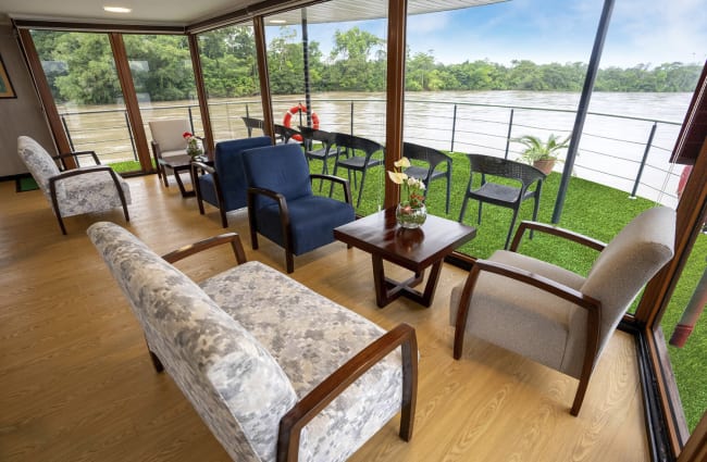 Crystal Room on the Manatee Amazon Cruise, Ecuador