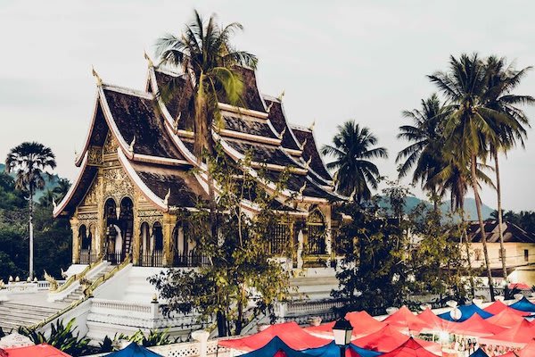 Anouvong's Golden Triangle Traverse Upstream Day One - Luang Prabang