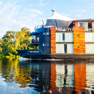 Aria Amazon on the river