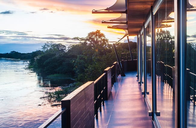 Observation Deck at sunset