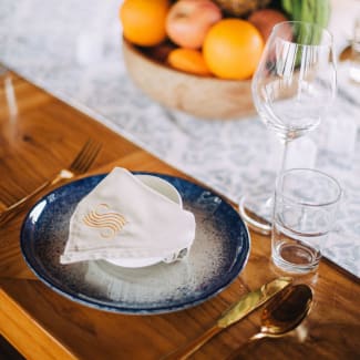 Nice plate set for a meal