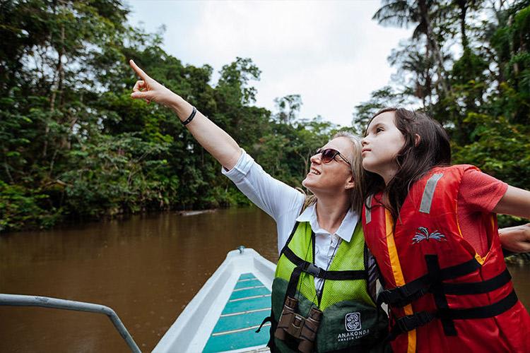 Anakonda Amazon's 8-Day Itinerary Day Five - Spotting Wildlife.